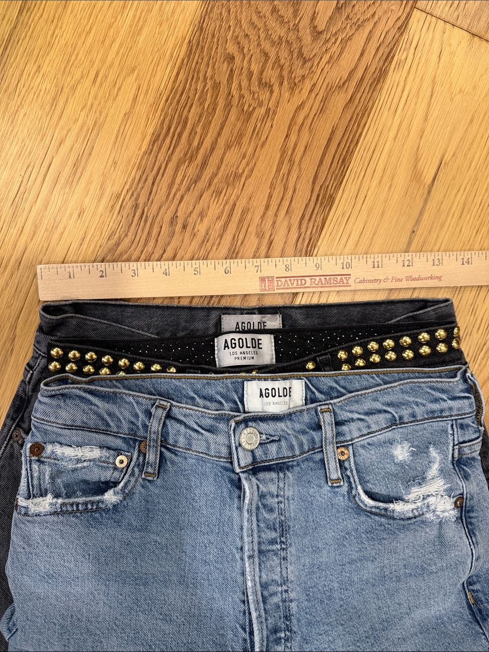 AGOLDE Jeans Bundle Size 26 Nico 90s Pinch High Rise - Picture 3 of 16